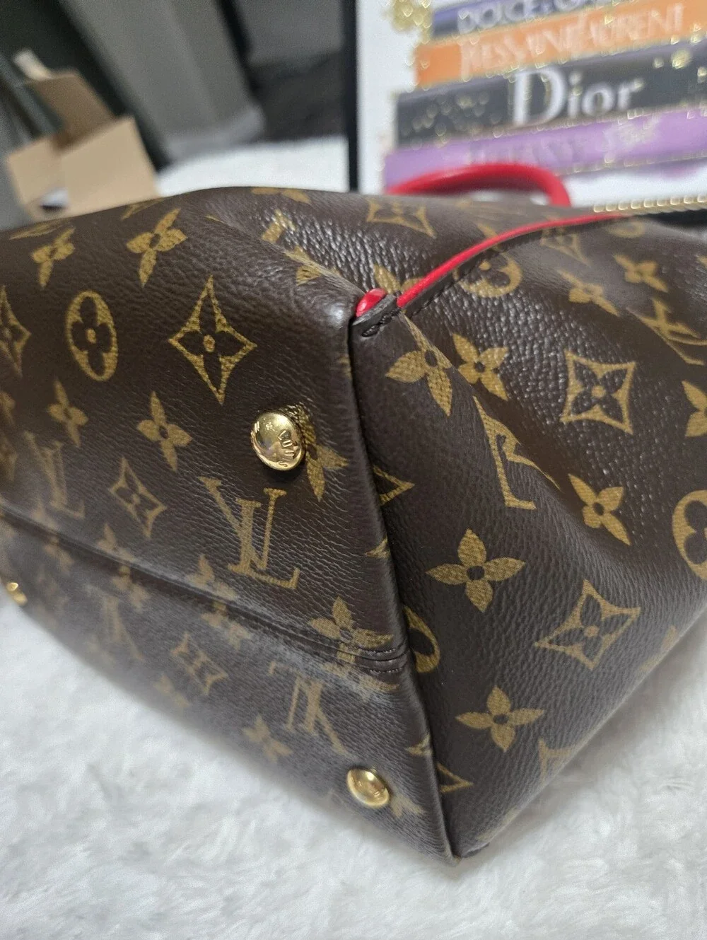 🔥 Louis Vuitton Monogram Tournelle PM Cerise 🔥